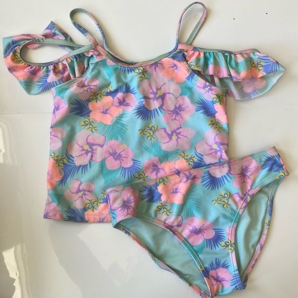 Girl tropical swim suit 10 - Picture 3 of 5